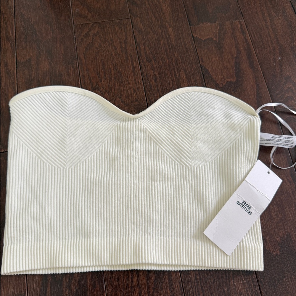 XS urban outfitters ribbed tube top (new with tags)